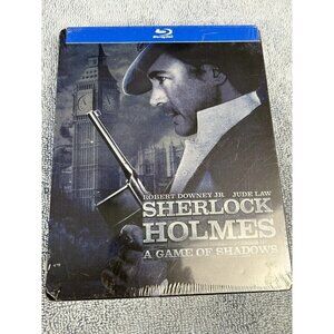 Sherlock Holmes: A Game of Shadows /BLU RAY/Steelbook Read
